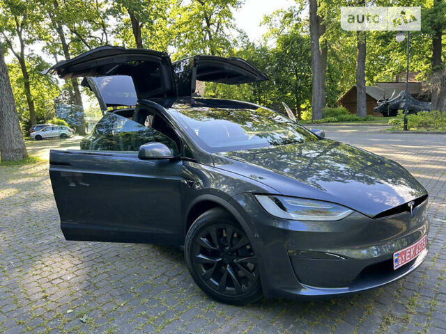 Серый Тесла Модель Х, объемом двигателя 0 л и пробегом 17 тыс. км за 55000 $, фото 20 на Automoto.ua