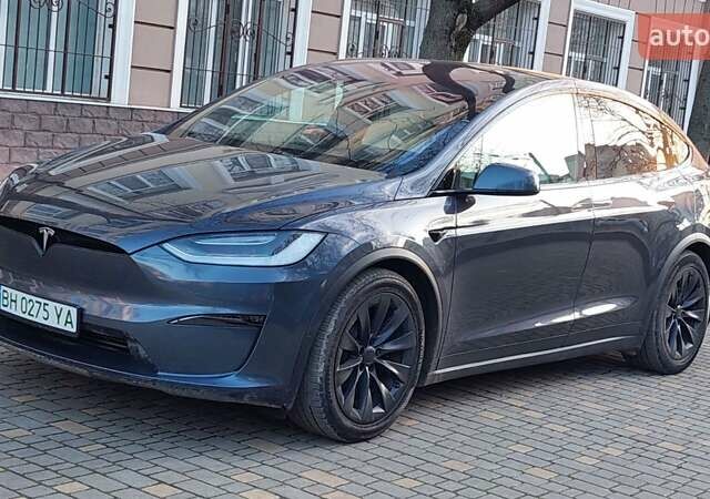 Серый Тесла Модель Х, объемом двигателя 0 л и пробегом 5 тыс. км за 52999 $, фото 24 на Automoto.ua