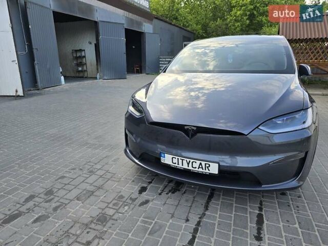 Сірий Тесла Модель Х, об'ємом двигуна 0 л та пробігом 46 тис. км за 58000 $, фото 2 на Automoto.ua