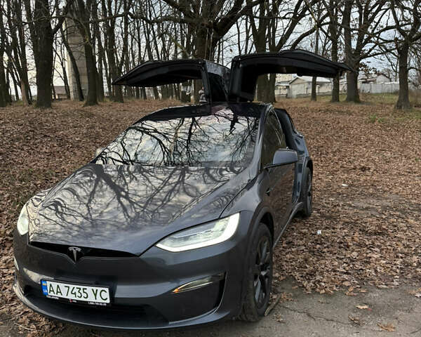 Сірий Тесла Модель Х, об'ємом двигуна 0 л та пробігом 29 тис. км за 47800 $, фото 2 на Automoto.ua