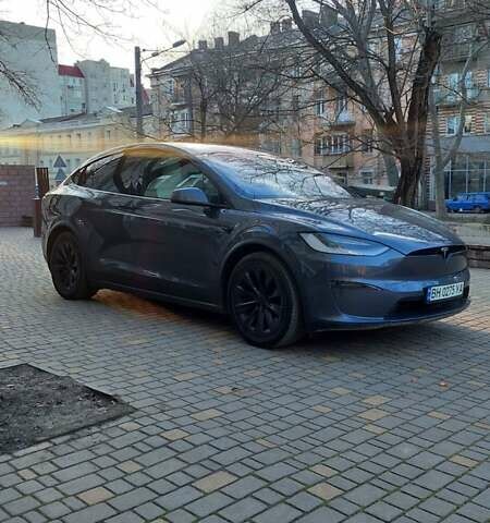 Серый Тесла Модель Х, объемом двигателя 0 л и пробегом 5 тыс. км за 52999 $, фото 5 на Automoto.ua