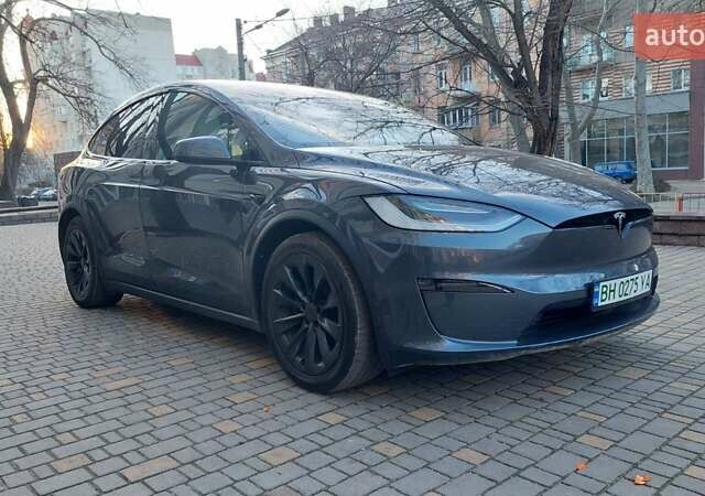 Серый Тесла Модель Х, объемом двигателя 0 л и пробегом 5 тыс. км за 52999 $, фото 17 на Automoto.ua