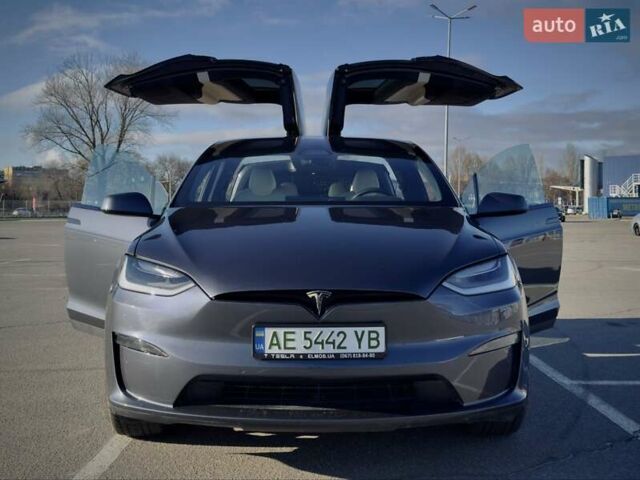 Сірий Тесла Модель Х, об'ємом двигуна 0 л та пробігом 20 тис. км за 57000 $, фото 2 на Automoto.ua