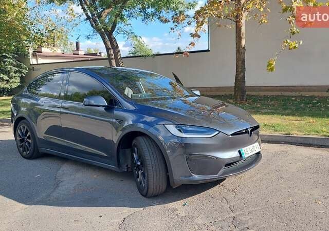 Сірий Тесла Модель Х, об'ємом двигуна 0 л та пробігом 40 тис. км за 46000 $, фото 2 на Automoto.ua