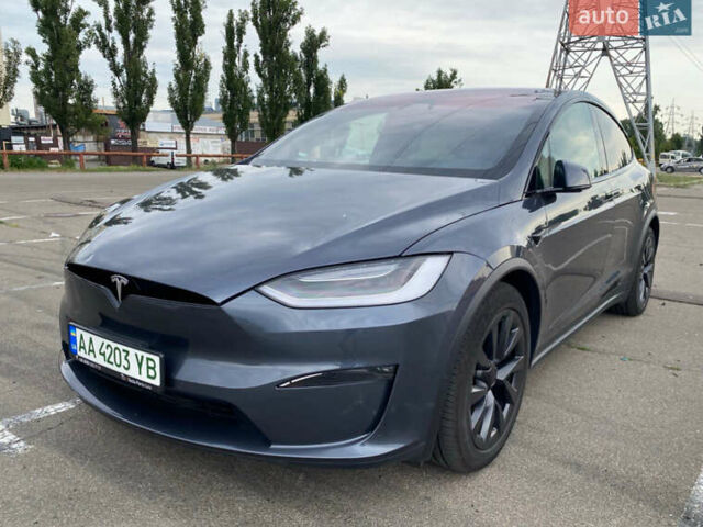 Сірий Тесла Модель Х, об'ємом двигуна 0 л та пробігом 17 тис. км за 46800 $, фото 3 на Automoto.ua