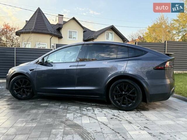 Серый Тесла Модель Х, объемом двигателя 0 л и пробегом 69 тыс. км за 40000 $, фото 5 на Automoto.ua