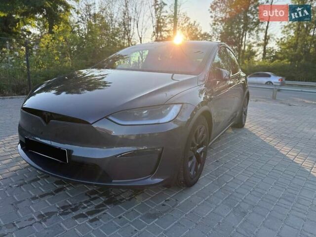 Серый Тесла Модель Х, объемом двигателя 0 л и пробегом 23 тыс. км за 53500 $, фото 1 на Automoto.ua
