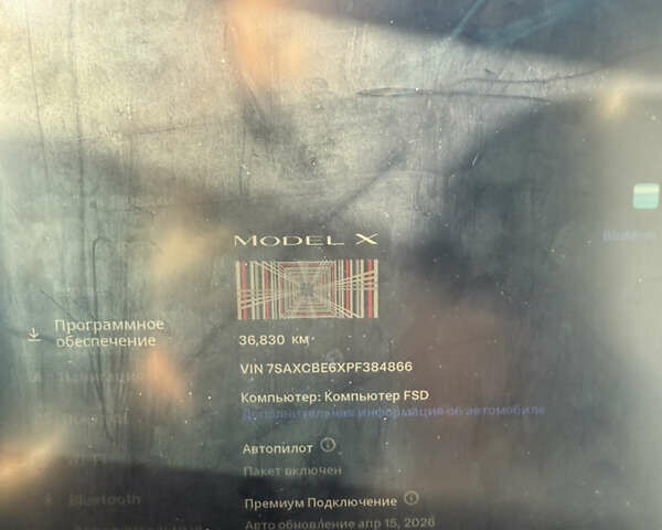 Сірий Тесла Модель Х, об'ємом двигуна 0 л та пробігом 37 тис. км за 35000 $, фото 11 на Automoto.ua