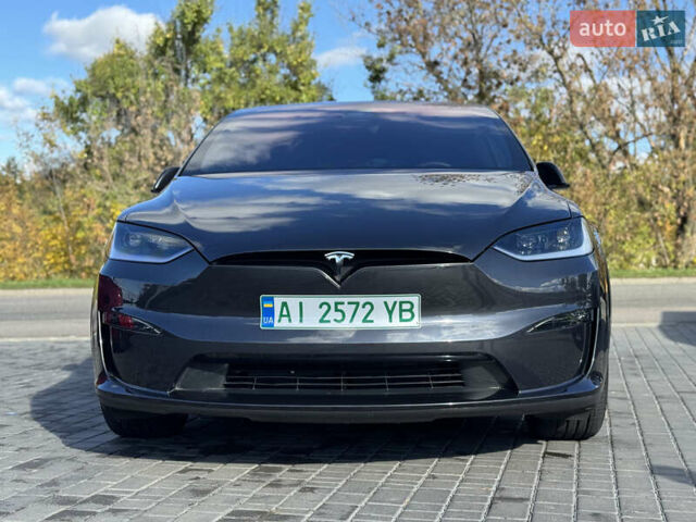 Тесла Модель Х 2024 у Києві на Automoto.ua Сірий Тесла Модель Х, об'ємом двигуна 0 л та пробігом 6 тис. км за 66300 $, фото 17 на Automoto.ua