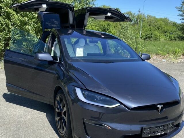 Сірий Тесла Модель Х, об'ємом двигуна 0 л та пробігом 3 тис. км за 65000 $, фото 5 на Automoto.ua