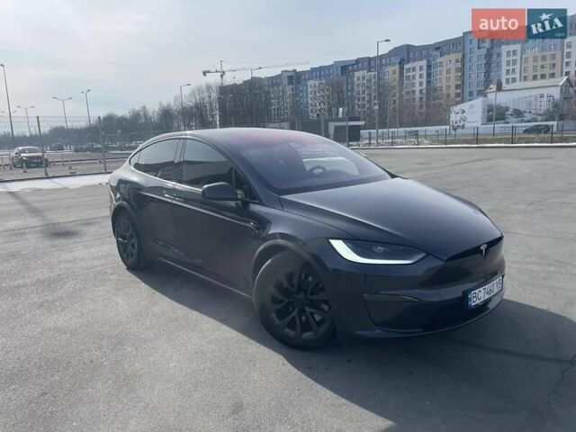 Серый Тесла Модель Х, объемом двигателя 0 л и пробегом 1 тыс. км за 53000 $, фото 2 на Automoto.ua