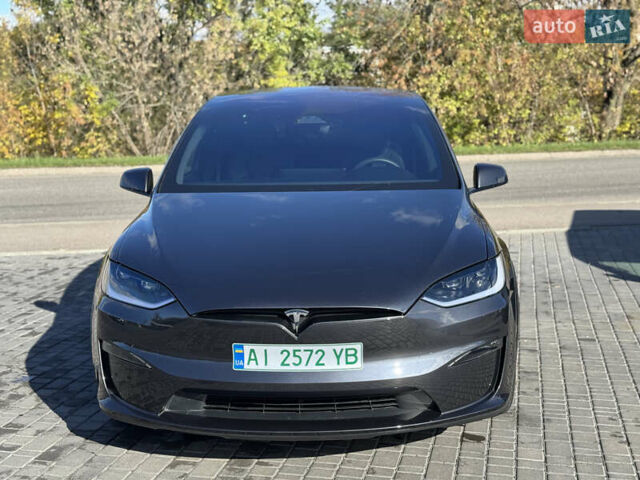 Тесла Модель Х 2024 у Києві на Automoto.ua Сірий Тесла Модель Х, об'ємом двигуна 0 л та пробігом 6 тис. км за 66300 $, фото 11 на Automoto.ua