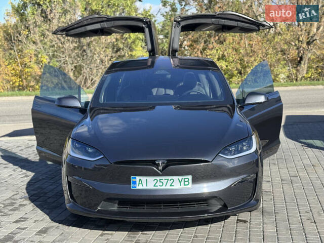 Тесла Модель Х 2024 у Києві на Automoto.ua Сірий Тесла Модель Х, об'ємом двигуна 0 л та пробігом 6 тис. км за 66300 $, фото 14 на Automoto.ua