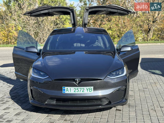 Тесла Модель Х 2024 у Києві на Automoto.ua Сірий Тесла Модель Х, об'ємом двигуна 0 л та пробігом 6 тис. км за 66300 $, фото 15 на Automoto.ua