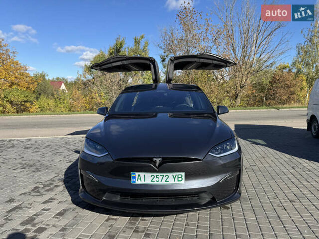 Тесла Модель Х 2024 у Києві на Automoto.ua Сірий Тесла Модель Х, об'ємом двигуна 0 л та пробігом 6 тис. км за 66300 $, фото 25 на Automoto.ua