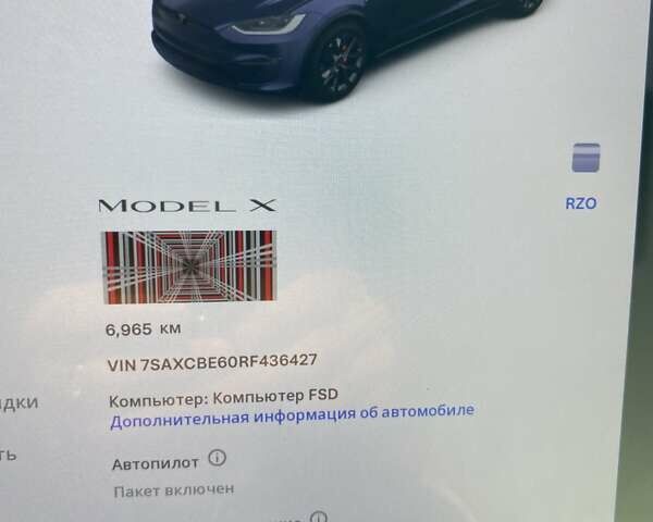 Серый Тесла Модель Х, объемом двигателя 0 л и пробегом 6 тыс. км за 67000 $, фото 5 на Automoto.ua