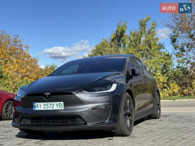 Тесла Модель Х 2024 у Києві на Automoto.ua Сірий Тесла Модель Х, об'ємом двигуна 0 л та пробігом 6 тис. км за 66300 $, фото 7 на Automoto.ua