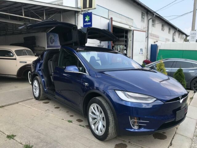 Синий Тесла Модель Х, объемом двигателя 0 л и пробегом 5 тыс. км за 85000 $, фото 11 на Automoto.ua