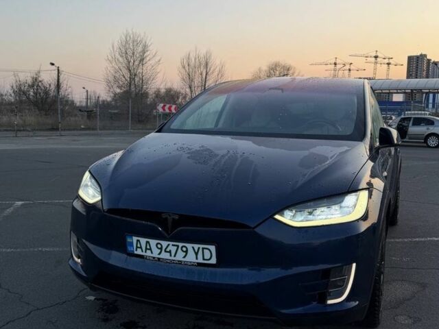 Синий Тесла Модель Х, объемом двигателя 0 л и пробегом 191 тыс. км за 19000 $, фото 3 на Automoto.ua