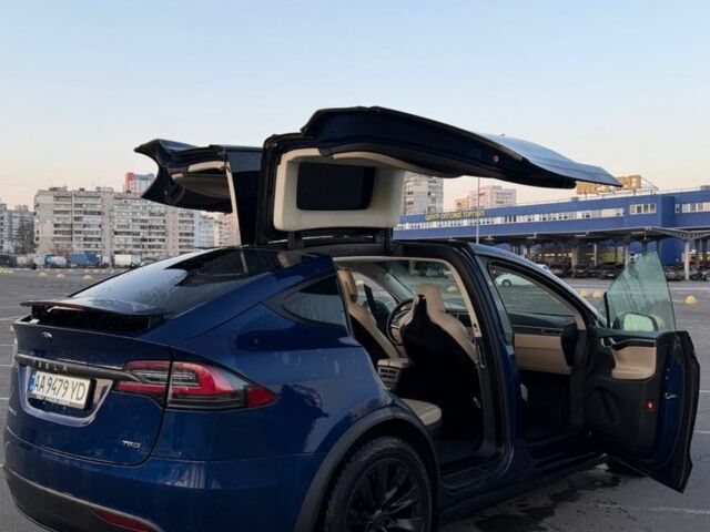 Синий Тесла Модель Х, объемом двигателя 0 л и пробегом 191 тыс. км за 19000 $, фото 4 на Automoto.ua