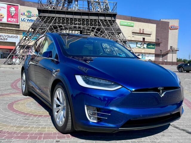 Синій Тесла Модель Х, об'ємом двигуна 0 л та пробігом 121 тис. км за 25999 $, фото 1 на Automoto.ua