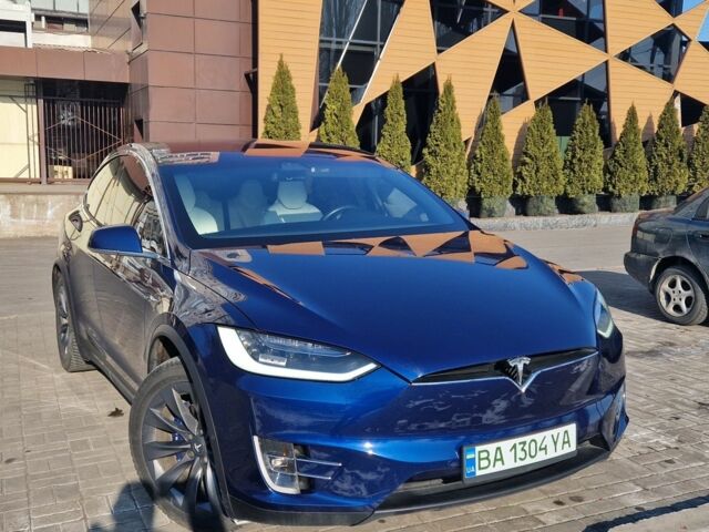 Синій Тесла Модель Х, об'ємом двигуна 0 л та пробігом 110 тис. км за 28000 $, фото 3 на Automoto.ua
