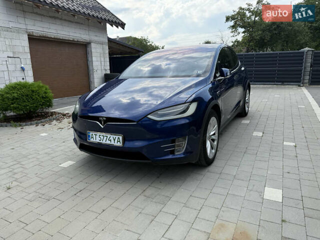 Синий Тесла Модель Х, объемом двигателя 0 л и пробегом 126 тыс. км за 20900 $, фото 9 на Automoto.ua