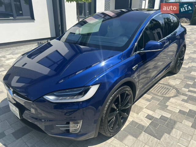 Синий Тесла Модель Х, объемом двигателя 0 л и пробегом 165 тыс. км за 21000 $, фото 2 на Automoto.ua