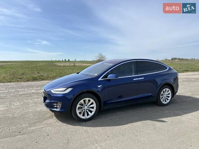 Синий Тесла Модель Х, объемом двигателя 0 л и пробегом 143 тыс. км за 20500 $, фото 2 на Automoto.ua