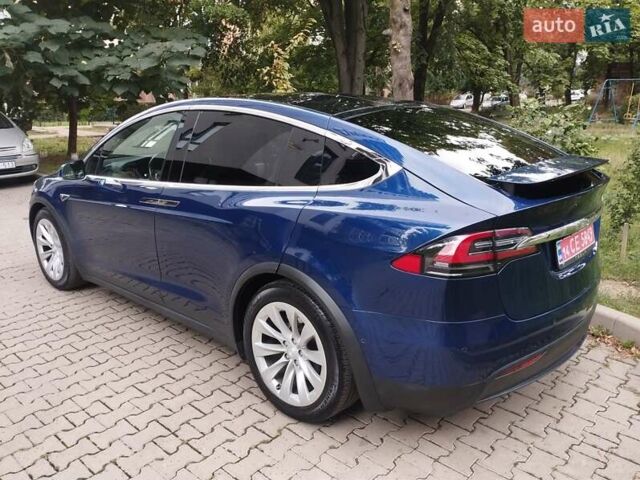 Синий Тесла Модель Х, объемом двигателя 0 л и пробегом 156 тыс. км за 19900 $, фото 7 на Automoto.ua