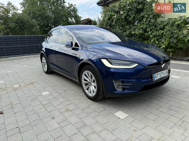 Синий Тесла Модель Х, объемом двигателя 0 л и пробегом 126 тыс. км за 20900 $, фото 11 на Automoto.ua