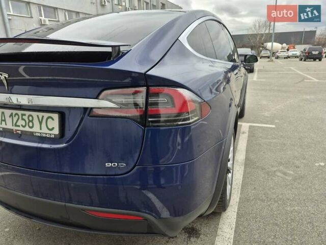 Синий Тесла Модель Х, объемом двигателя 0 л и пробегом 100 тыс. км за 23000 $, фото 31 на Automoto.ua