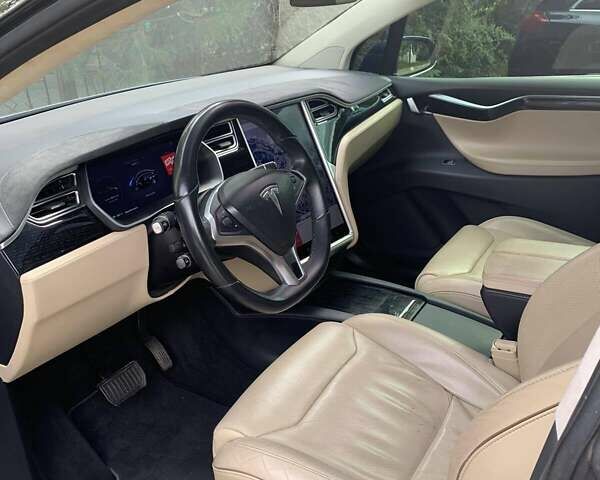 Синий Тесла Модель Х, объемом двигателя 0 л и пробегом 100 тыс. км за 25000 $, фото 5 на Automoto.ua