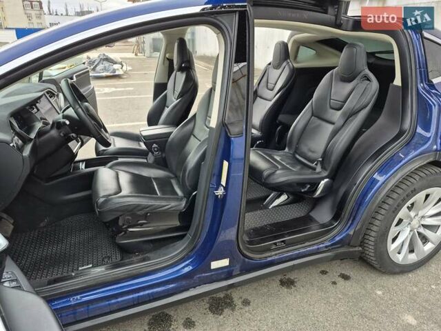 Синий Тесла Модель Х, объемом двигателя 0 л и пробегом 100 тыс. км за 23000 $, фото 11 на Automoto.ua