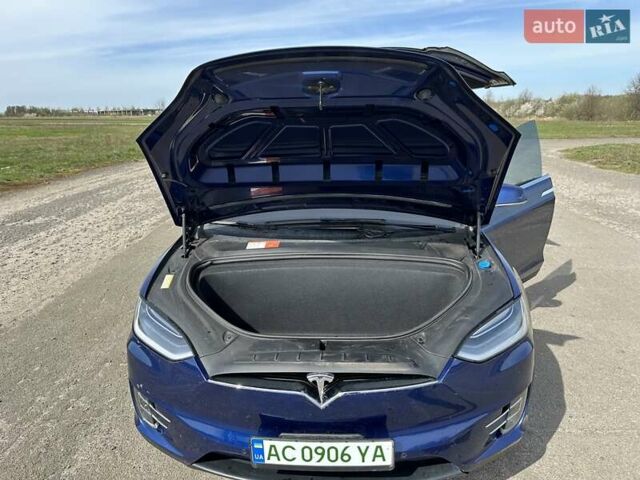 Синий Тесла Модель Х, объемом двигателя 0 л и пробегом 143 тыс. км за 20500 $, фото 11 на Automoto.ua