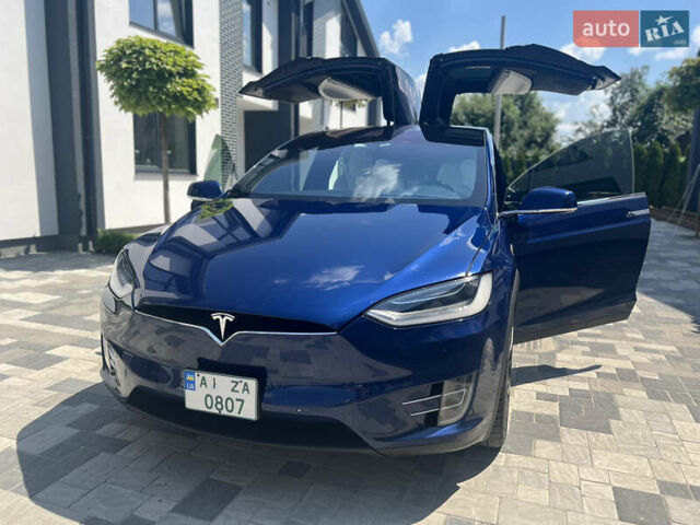 Синий Тесла Модель Х, объемом двигателя 0 л и пробегом 165 тыс. км за 21000 $, фото 17 на Automoto.ua