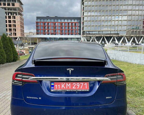 Синий Тесла Модель Х, объемом двигателя 0 л и пробегом 296 тыс. км за 18900 $, фото 16 на Automoto.ua