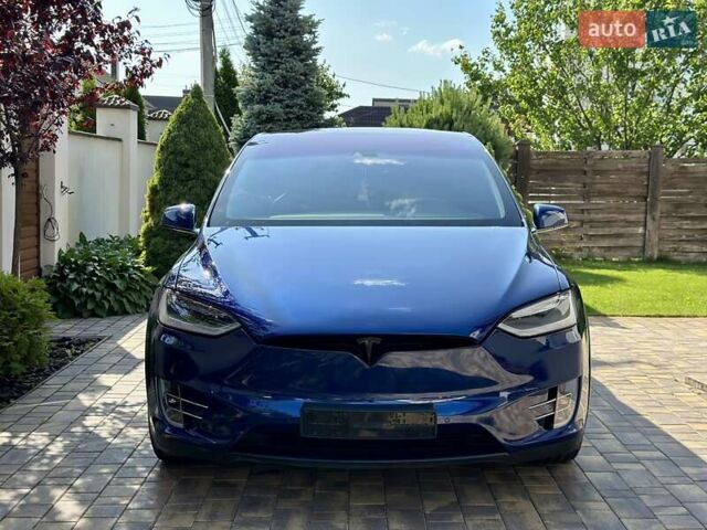 Синий Тесла Модель Х, объемом двигателя 0 л и пробегом 110 тыс. км за 25777 $, фото 2 на Automoto.ua