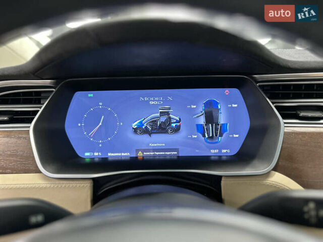 Синий Тесла Модель Х, объемом двигателя 0 л и пробегом 152 тыс. км за 28500 $, фото 38 на Automoto.ua