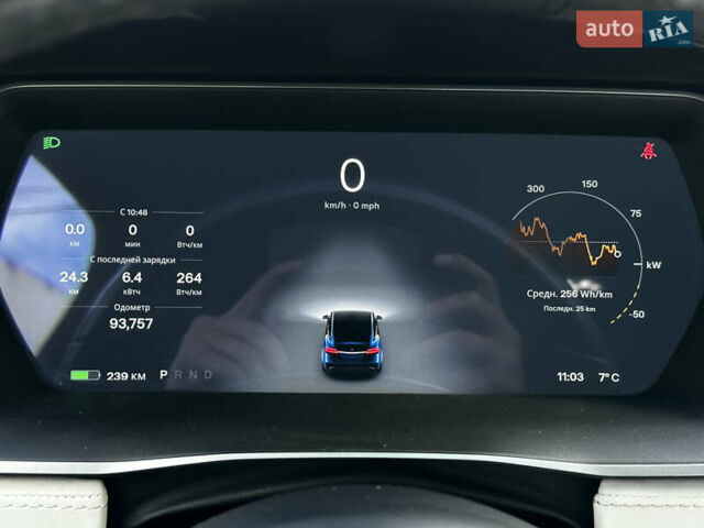 Тесла Модель Х 2016 в Львове на Automoto.ua Синий Тесла Модель Х, объемом двигателя 0 л и пробегом 93 тыс. км за 21999 $, фото 7 на Automoto.ua