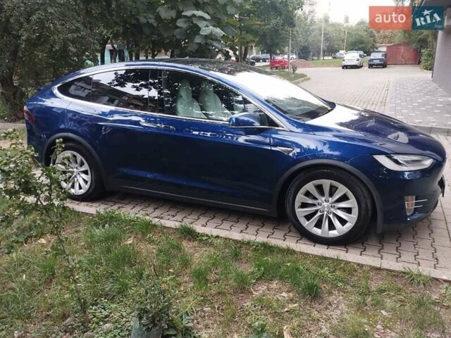 Синий Тесла Модель Х, объемом двигателя 0 л и пробегом 156 тыс. км за 19900 $, фото 6 на Automoto.ua