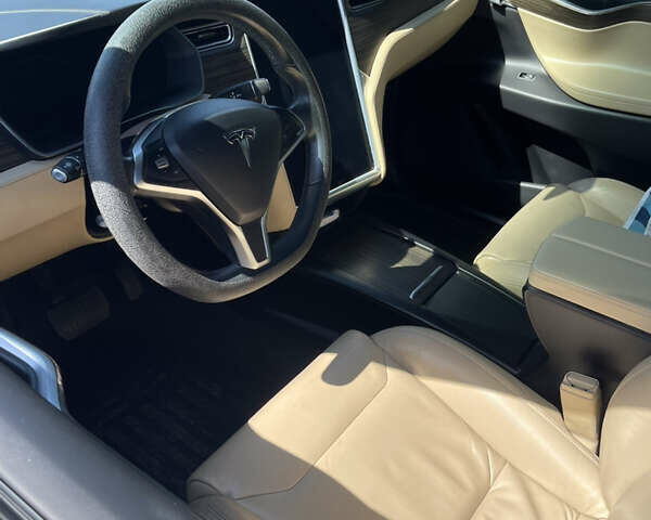 Синий Тесла Модель Х, объемом двигателя 0 л и пробегом 85 тыс. км за 21500 $, фото 1 на Automoto.ua