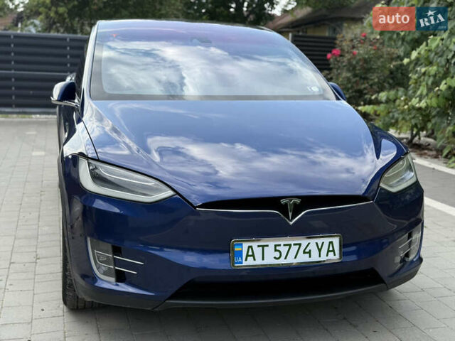 Синий Тесла Модель Х, объемом двигателя 0 л и пробегом 126 тыс. км за 20900 $, фото 14 на Automoto.ua
