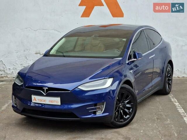 Синій Тесла Модель Х, об'ємом двигуна 0 л та пробігом 120 тис. км за 20990 $, фото 20 на Automoto.ua