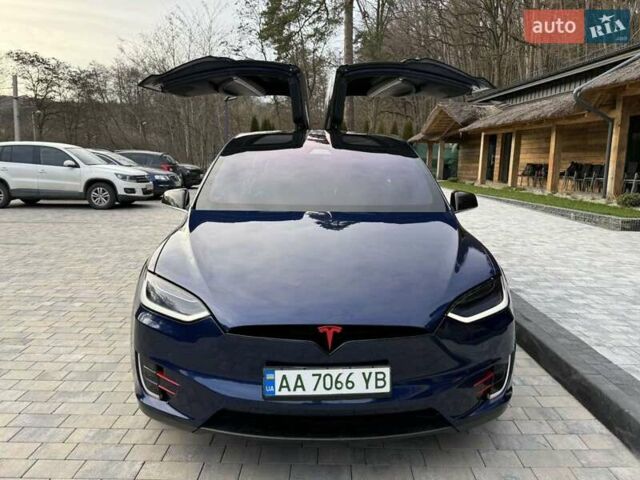 Синій Тесла Модель Х, об'ємом двигуна 0 л та пробігом 117 тис. км за 34990 $, фото 2 на Automoto.ua