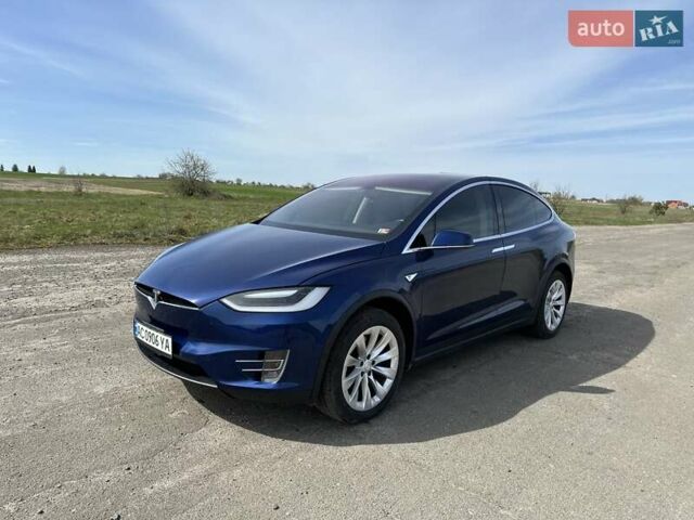 Синій Тесла Модель Х, об'ємом двигуна 0 л та пробігом 143 тис. км за 19500 $, фото 1 на Automoto.ua