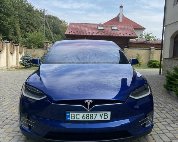 Синий Тесла Модель Х, объемом двигателя 0 л и пробегом 95 тыс. км за 28500 $, фото 31 на Automoto.ua