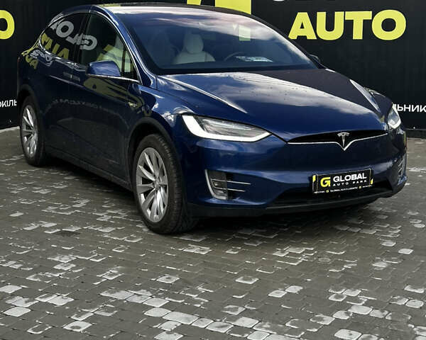 Тесла Модель Х 2016 в Львове на Automoto.ua Синий Тесла Модель Х, объемом двигателя 0 л и пробегом 93 тыс. км за 21999 $, фото 1 на Automoto.ua
