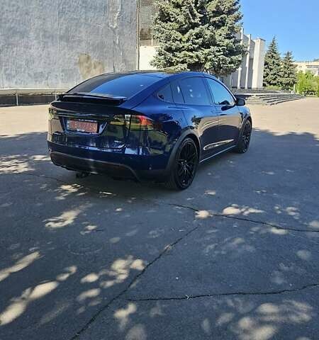Синий Тесла Модель Х, объемом двигателя 0 л и пробегом 184 тыс. км за 28999 $, фото 24 на Automoto.ua