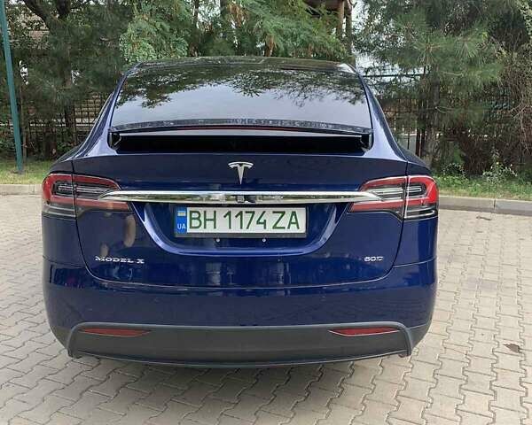 Синий Тесла Модель Х, объемом двигателя 0 л и пробегом 100 тыс. км за 25000 $, фото 1 на Automoto.ua